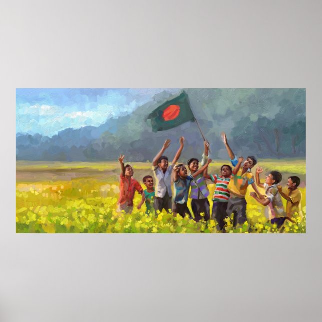 Victory Day of Bangladesh Poster (Front)