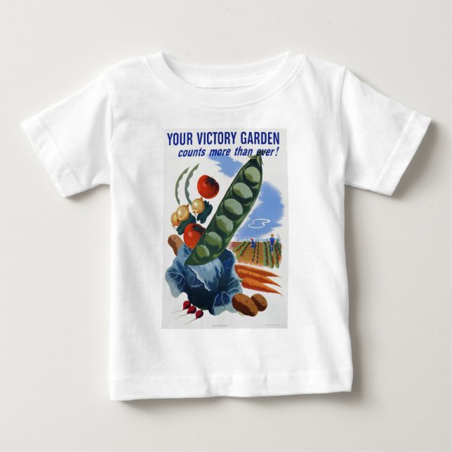 Victory Garden Baby T-Shirt (Front)