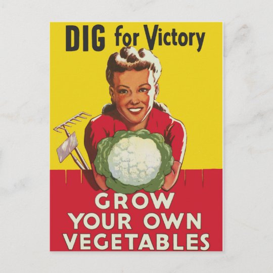 Victory Garden Postcard