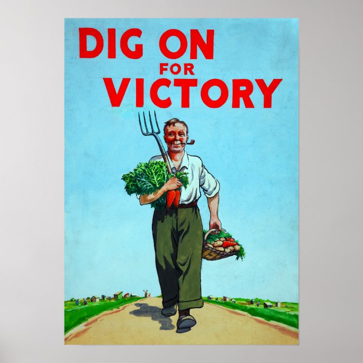 Victory Garden Poster Zazzle
