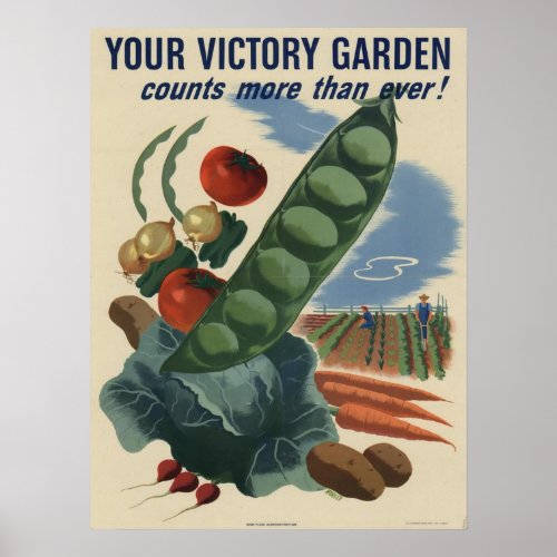 Victory Garden Poster