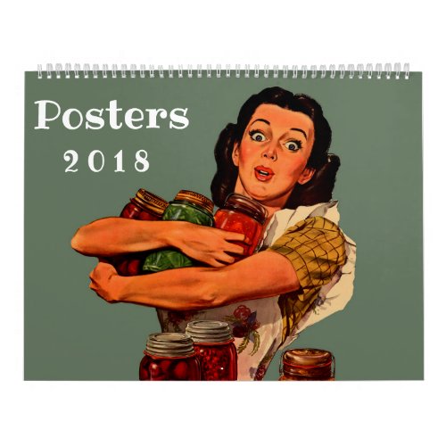 Victory Garden Posters Calendar