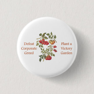 Victory Garden Tomato Tote Button