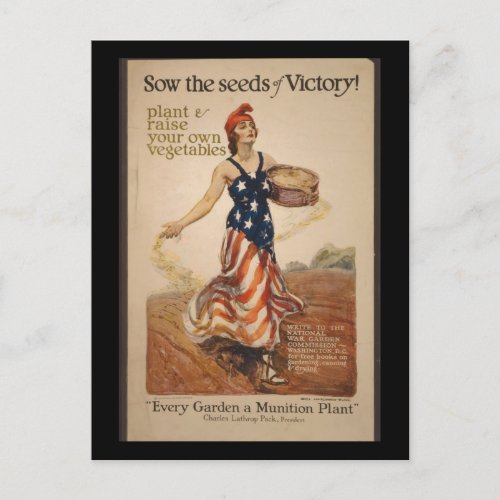 Victory Gardens Postcard