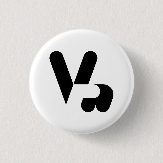 Victory Hand Symbol Button (Front)