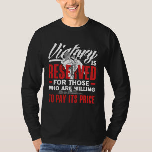 Victory Is Reserved Aikido Karate Jiu Jitsu T-Shirt