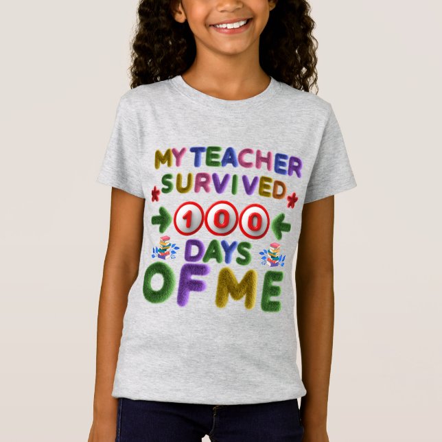 Victory Lap: I Crushed 100 Days of School - Kids’  T-Shirt (Front)
