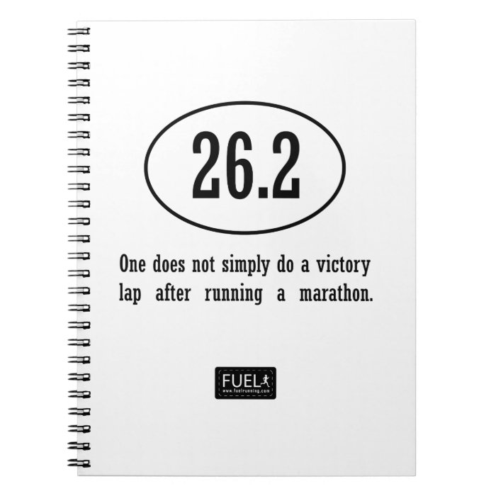 Victory Lap Spiral Note Book