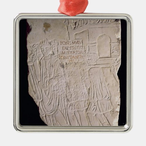 Victory of Constantine the Great over Metal Ornament