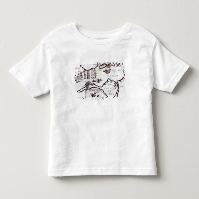 Victory of the English Royal Navy Toddler T-shirt (Front)