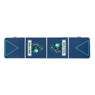 Victory or Death Custom Beer Pong Table