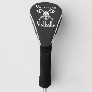 Victory or Valhalla - Helm and Axe Golf Head Cover