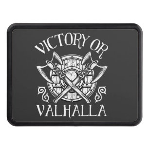 Victory or Valhalla - Shield and Axe Hitch Cover