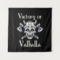Victory or Valhalla - Skull