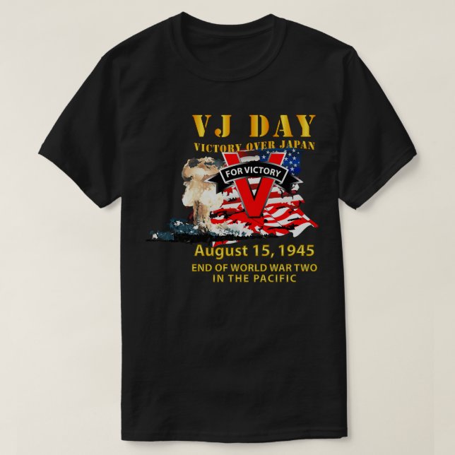 Victory Over Japan Day T-Shirt (Design Front)