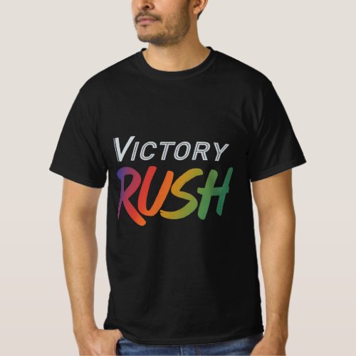  Victory Rush Inspirational Sports T_Shirt