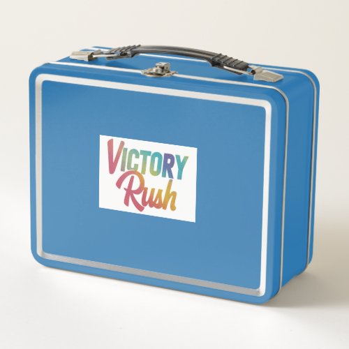 Victory Rush Metal Lunch Box