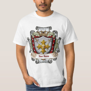 Victory Shield  Surname  t-shirt