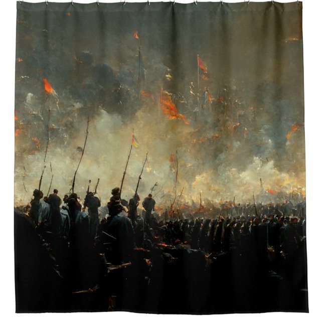 Victory Shower Curtain (Front)