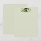 Victory Sign Hand Resistance Red Triangle Symbol (Front/Back)