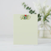 Victory Sign Hand Resistance Red Triangle Symbol (Standing Front)