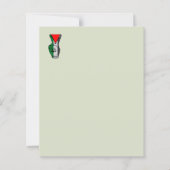 Victory Sign Hand Resistance Red Triangle Symbol (Front)