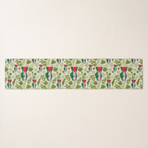 Victory Sign Hand Resistance Red Triangle Symbol Scarf