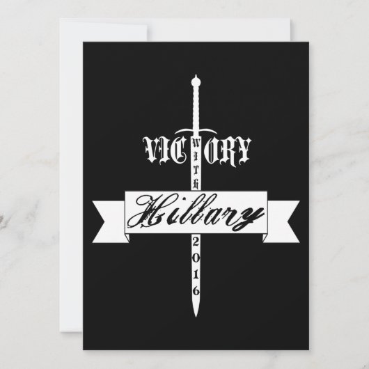 Victory with Hillary - 2016 (Front)