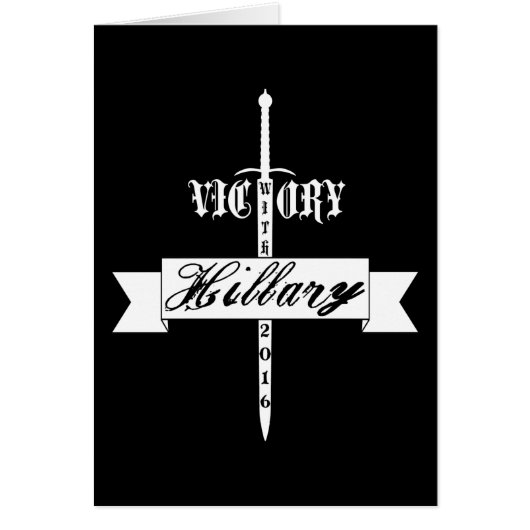 Victory with Hillary - 2016 Cards (Front)