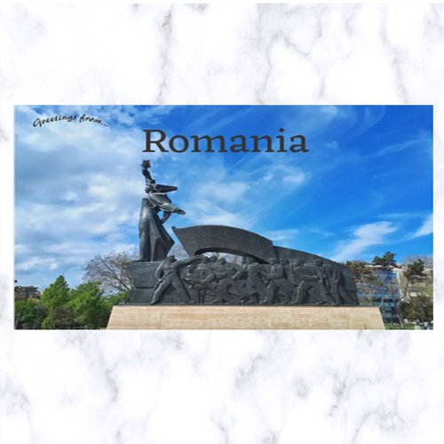 Victorys Monument Constanţa Romania Postcard