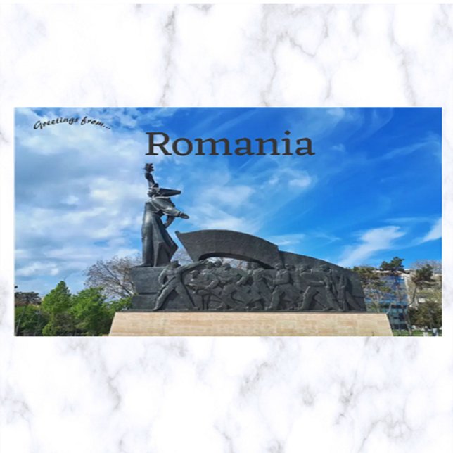 Victory's Monument Constanţa Romania Postcard (Creator Uploaded)