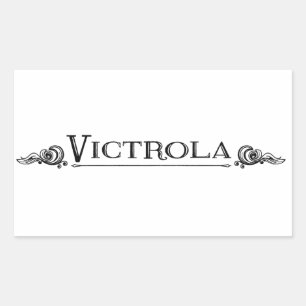 Victrola Rectangular Sticker