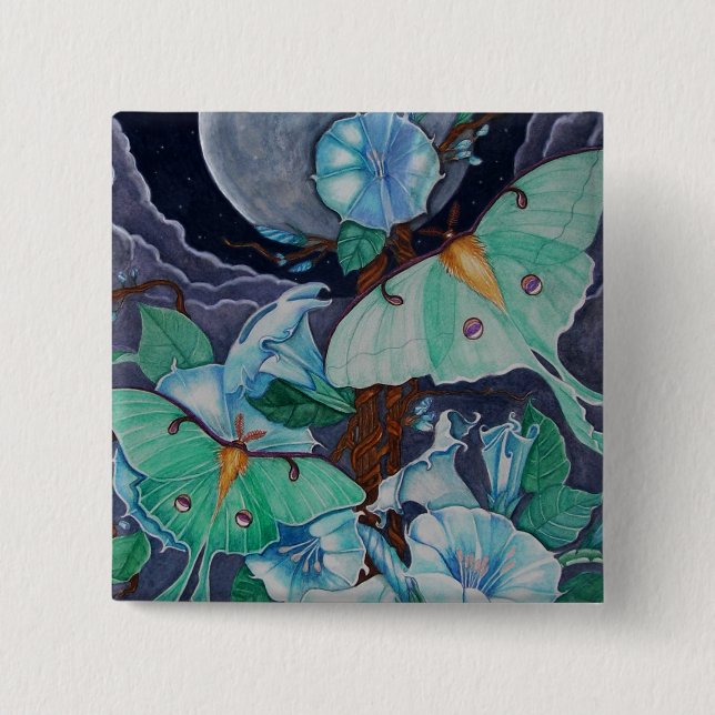 Vida de la Luna Button (Front)