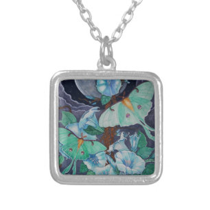 Vida de la Luna Silver Plated Necklace