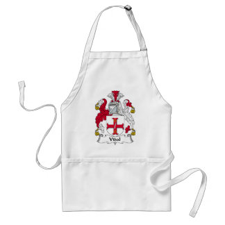 Vidal Family Crest Adult Apron