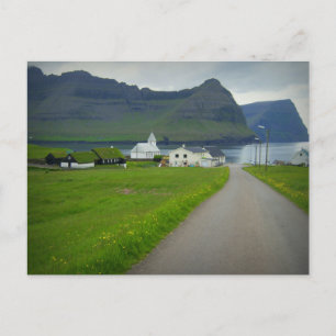 Vidareidi, Faroe Islands Postcard
