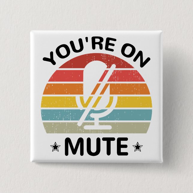 Video Call ,You're on mute, You're on mute Button (Front)