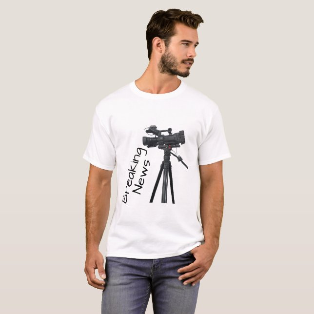 Video camera T-Shirt (Front Full)