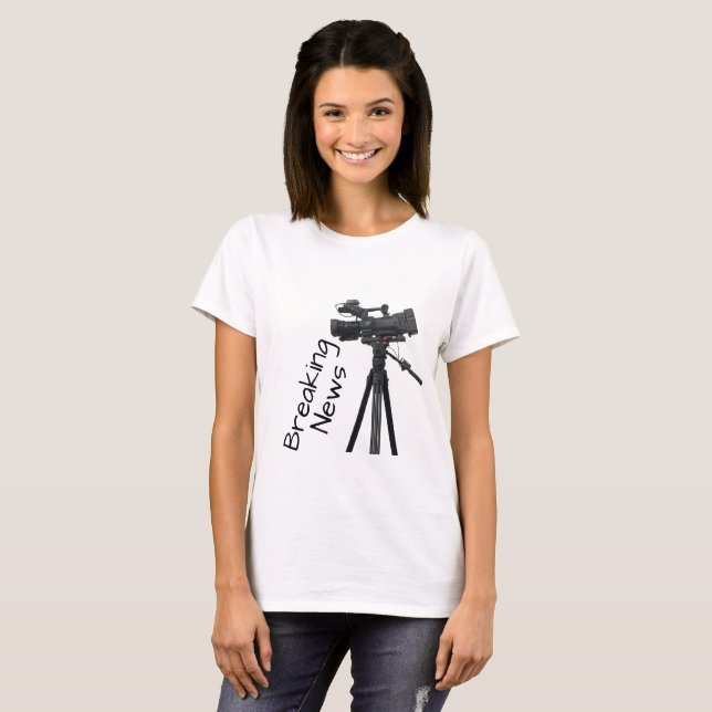 Video camera T-Shirt (Front Full)