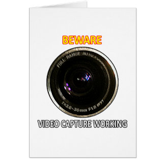 Video CAPTURE Working jGibney ART1 The MUSEUM Zazz Cards