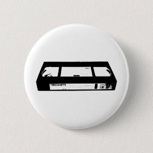 Video Cassette VHS Button