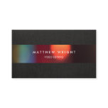 Video Editor Cinematography Film Business Card Video Editor Cinematography Film Business Card