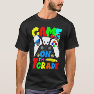 Video Game 7th Grade Unlocked Cute Seventh Grade B T-Shirt