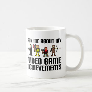 Video Game Achievements Funny Mug