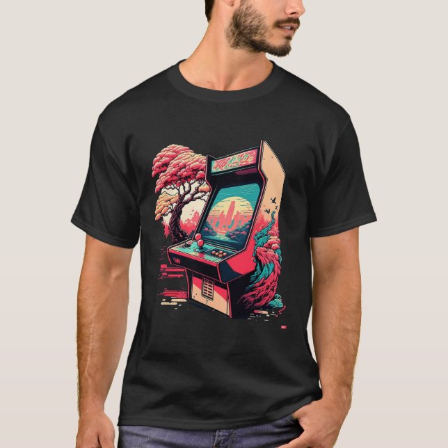Video Game Arcade 1  T-Shirt (Front)