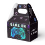 Video Game Arcade Birthday Party Favor Box