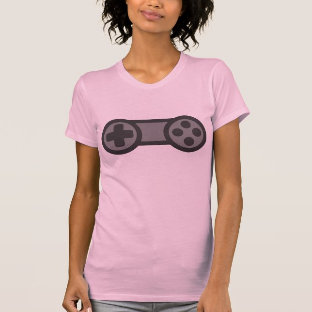Video Game Boob Controller T-Shirt (Front)