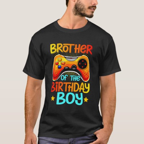 Video Game Brother Of The Gamer T_Shirt