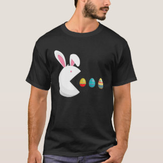 Video Game Bunny Eggs Easter Gamer Kids Boys Men G T-Shirt