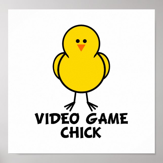 Video Game Chick Poster (Front)